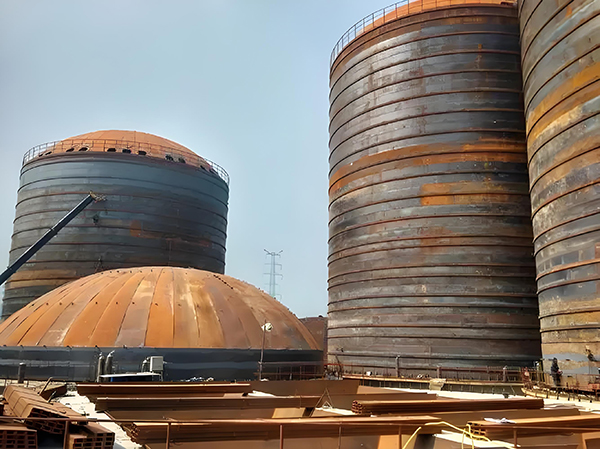 大方焦粉钢板仓